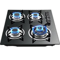 23" 4 Burners Built-in Gas Cooktop D536
