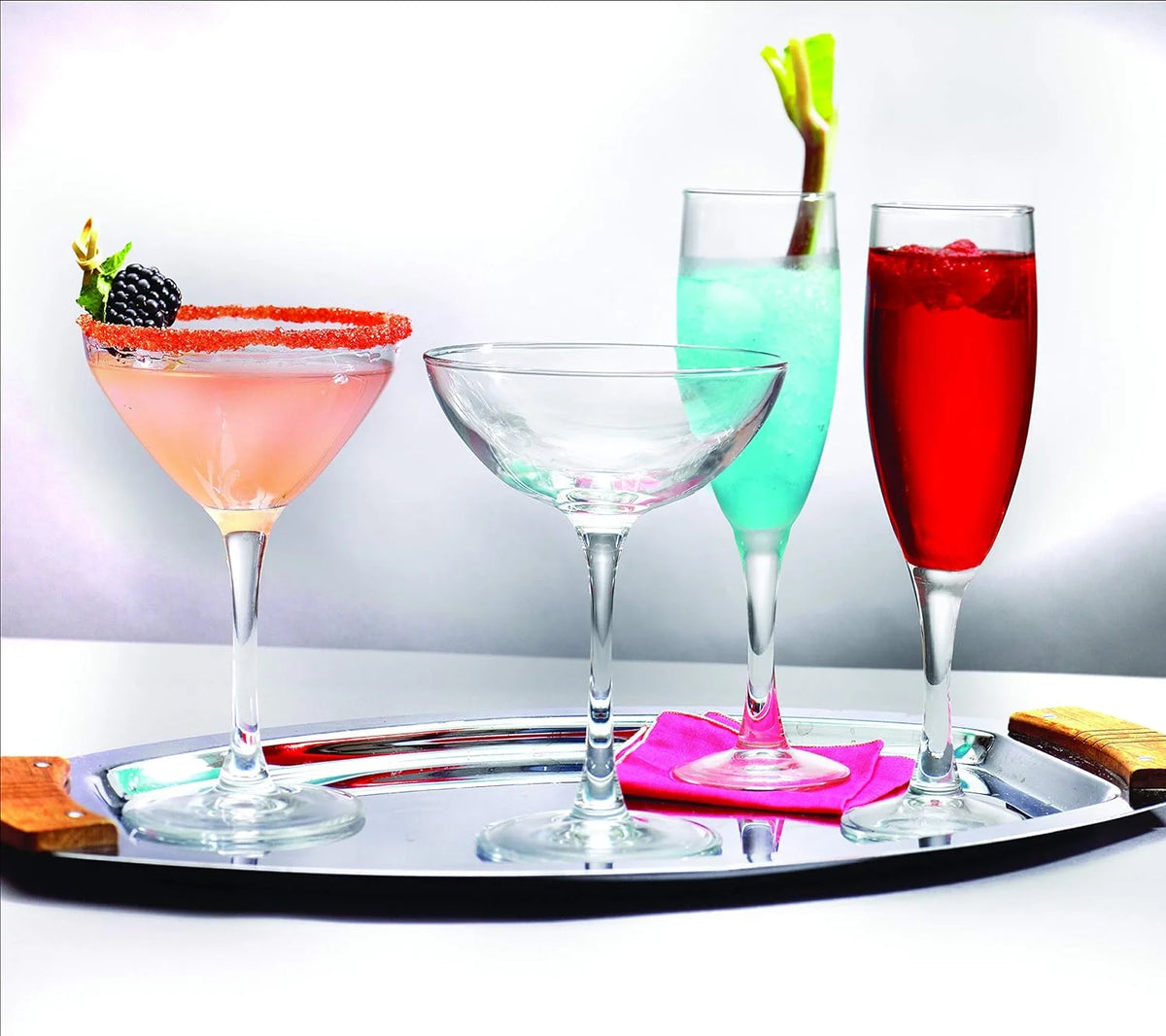 Fully Tempered Coupe Cocktail Glass 8-Ounce 24 Pack Y14696