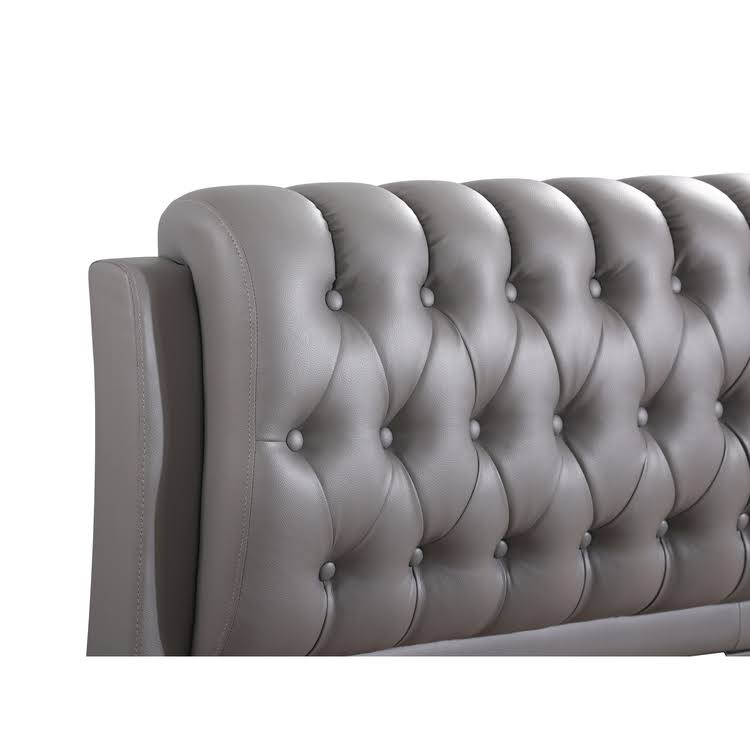 Twin Bed Light Grey B7617
