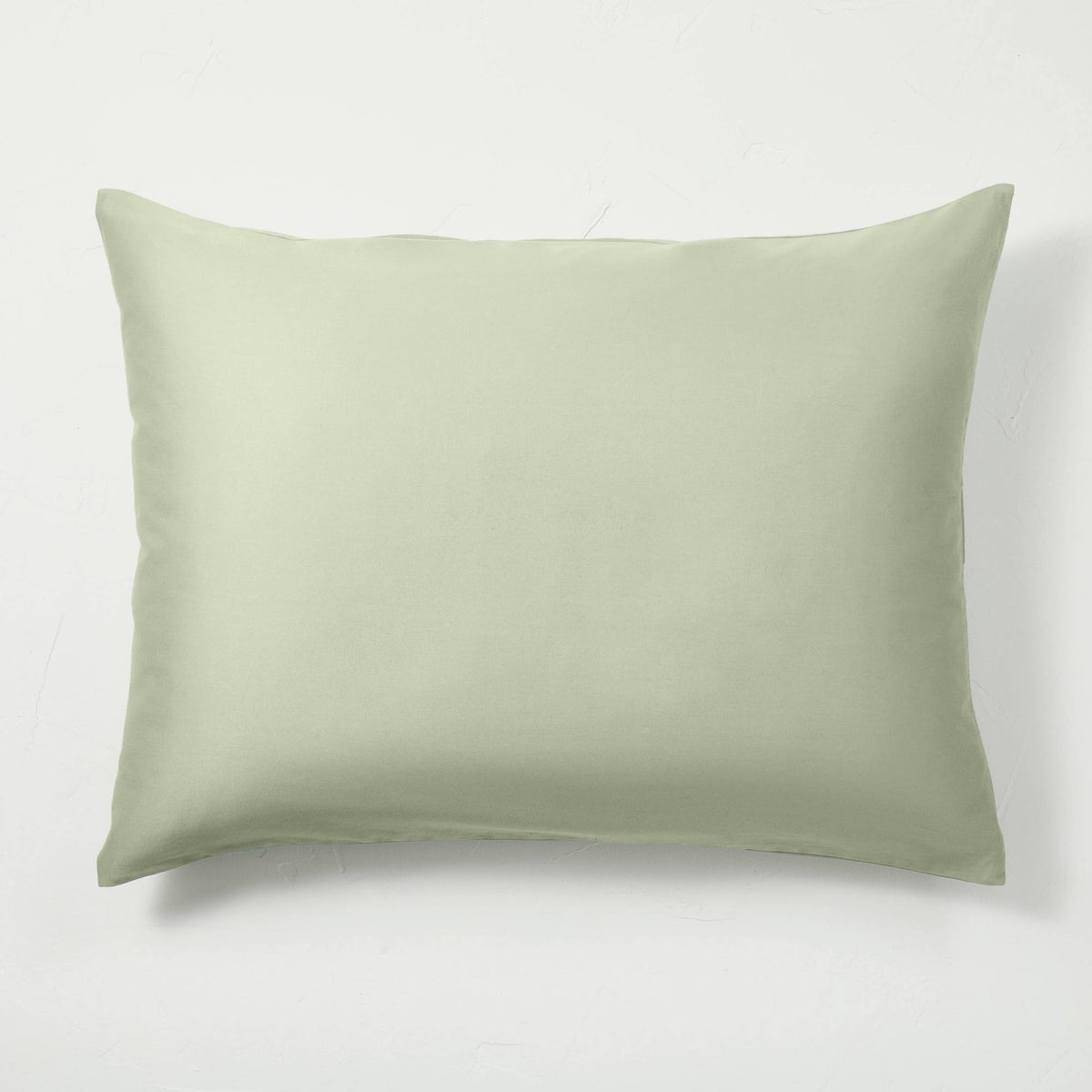 Sage Green Supima Washed Sateen Duvet & Sham Set D20483