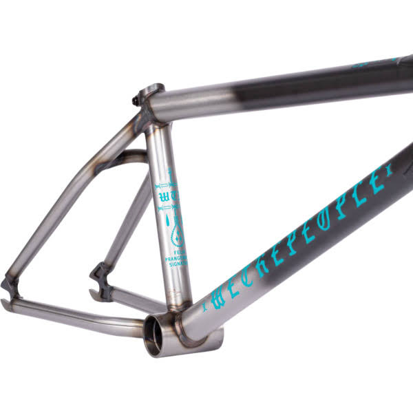 Matt Black/Raw Fade BMX Frame D174061