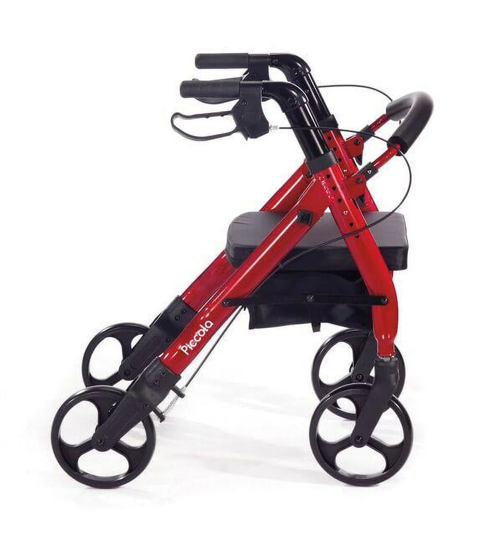 Heavy Duty Rollator Walker with 15 Wide Seat M75358