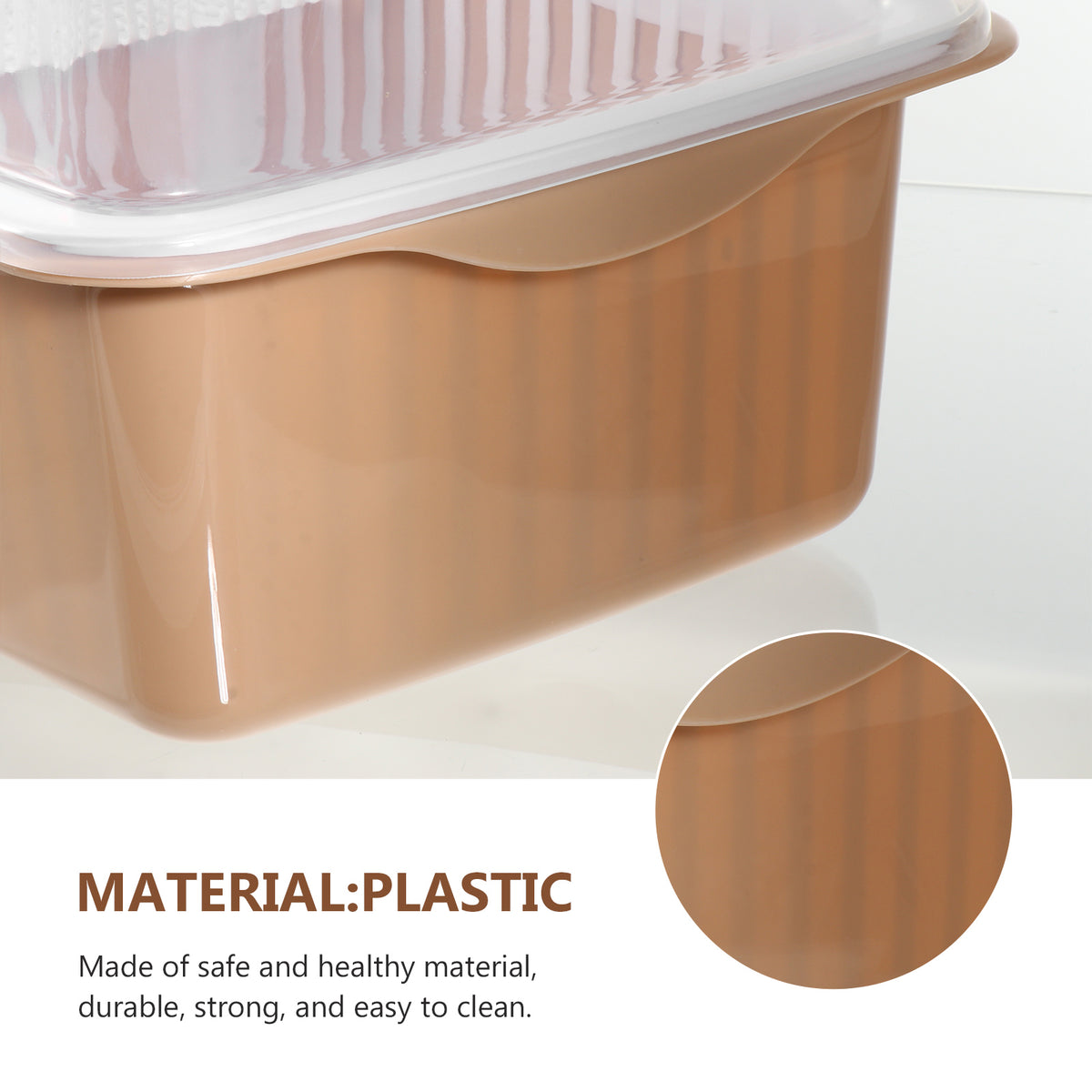 Plastic Milk Bottle Draining Box Tableware Storage Rack P643