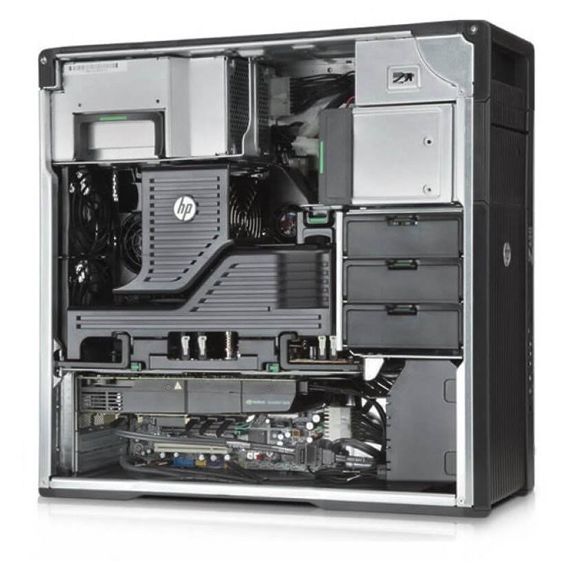 HP Z620 Workstation E5-2640 Six Core 2.5Ghz 128GB 1TB Q600 Win 10 Pre-Install Q4623