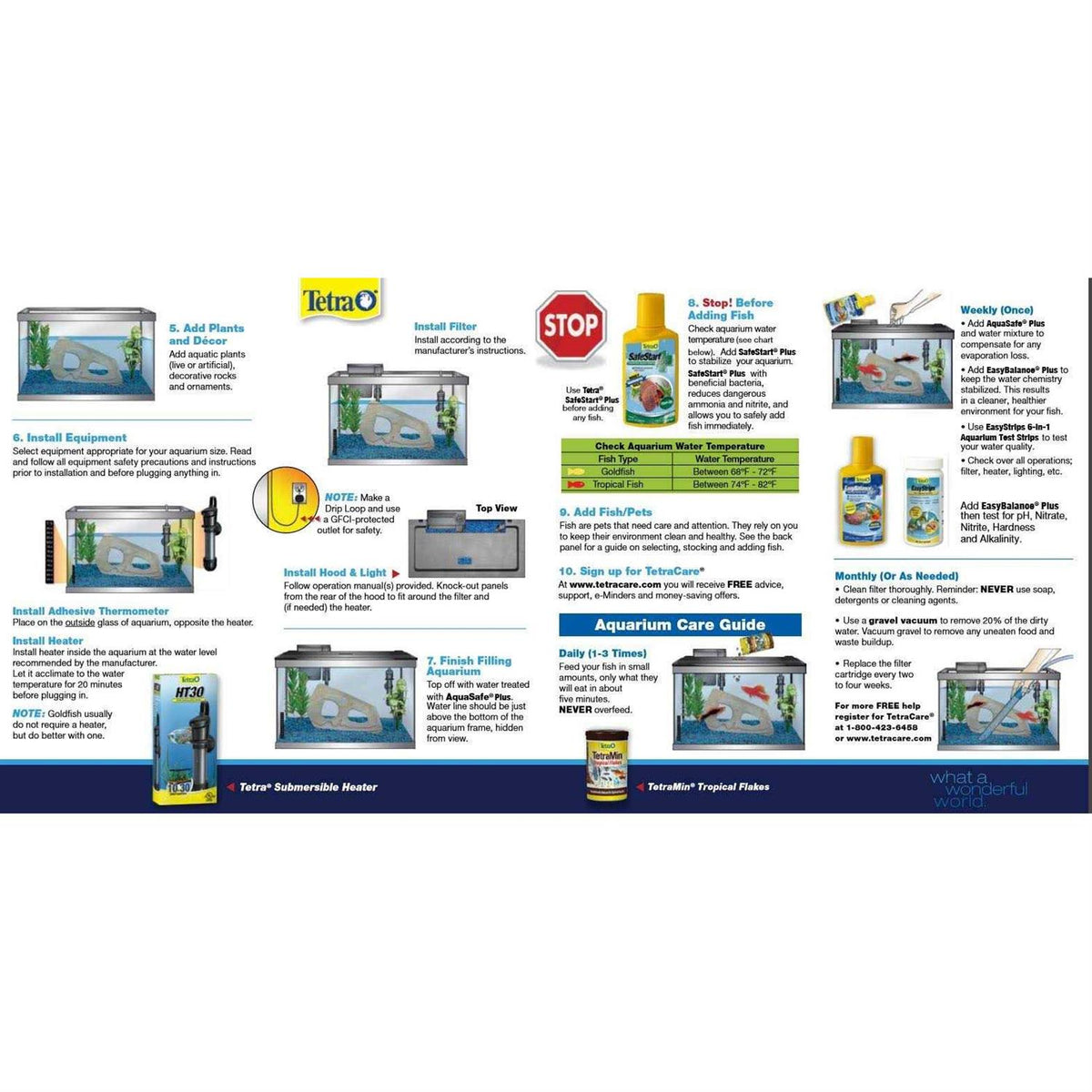 55-Gallon Aquarium with Net O62015