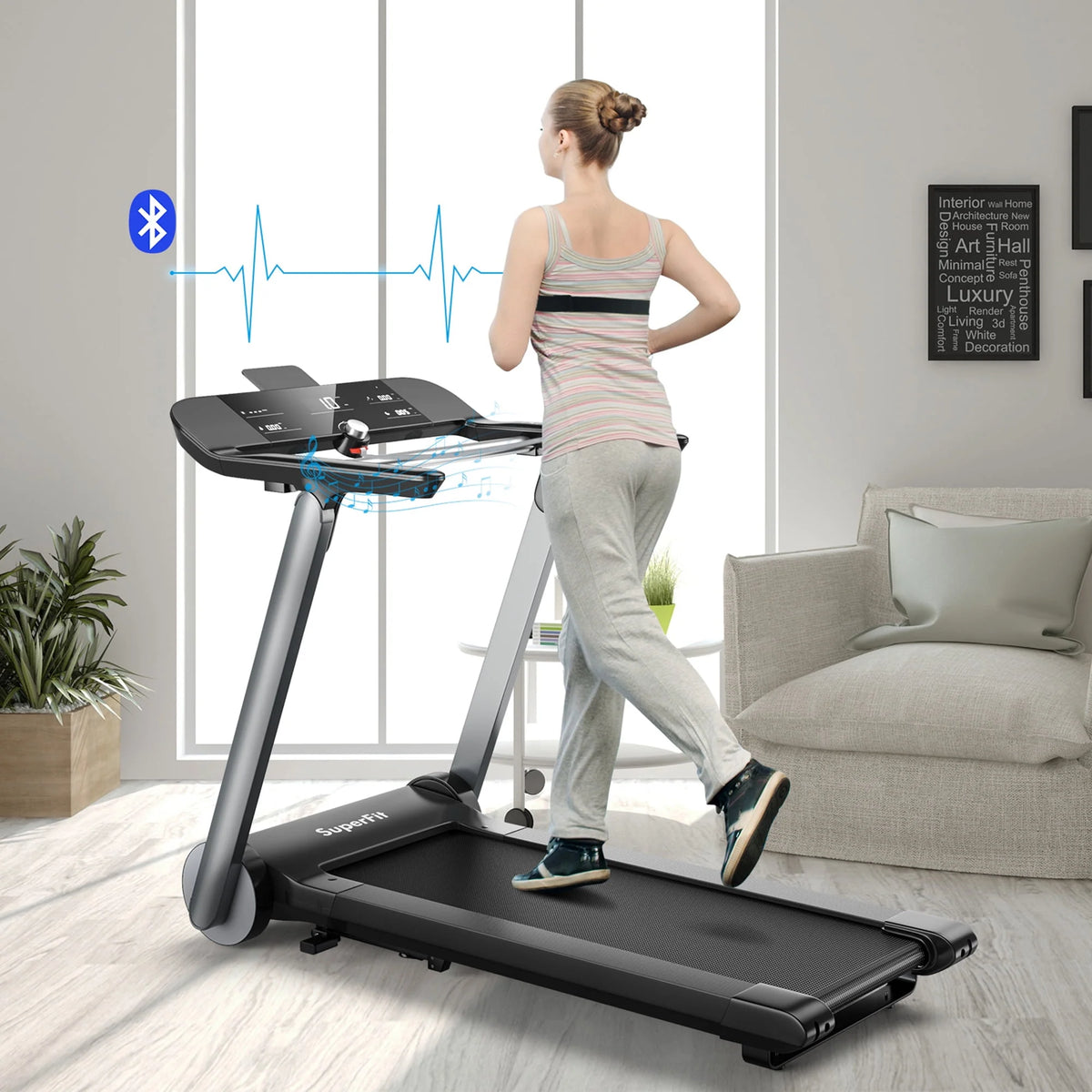Electric Folding Treadmill Z377968