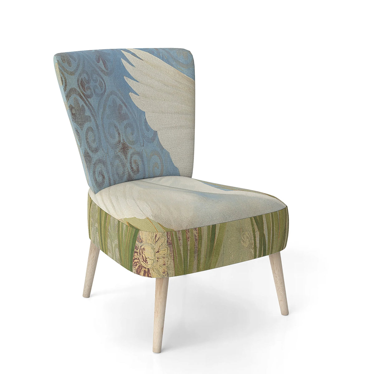Upholstered Accent Arm Chair B5961