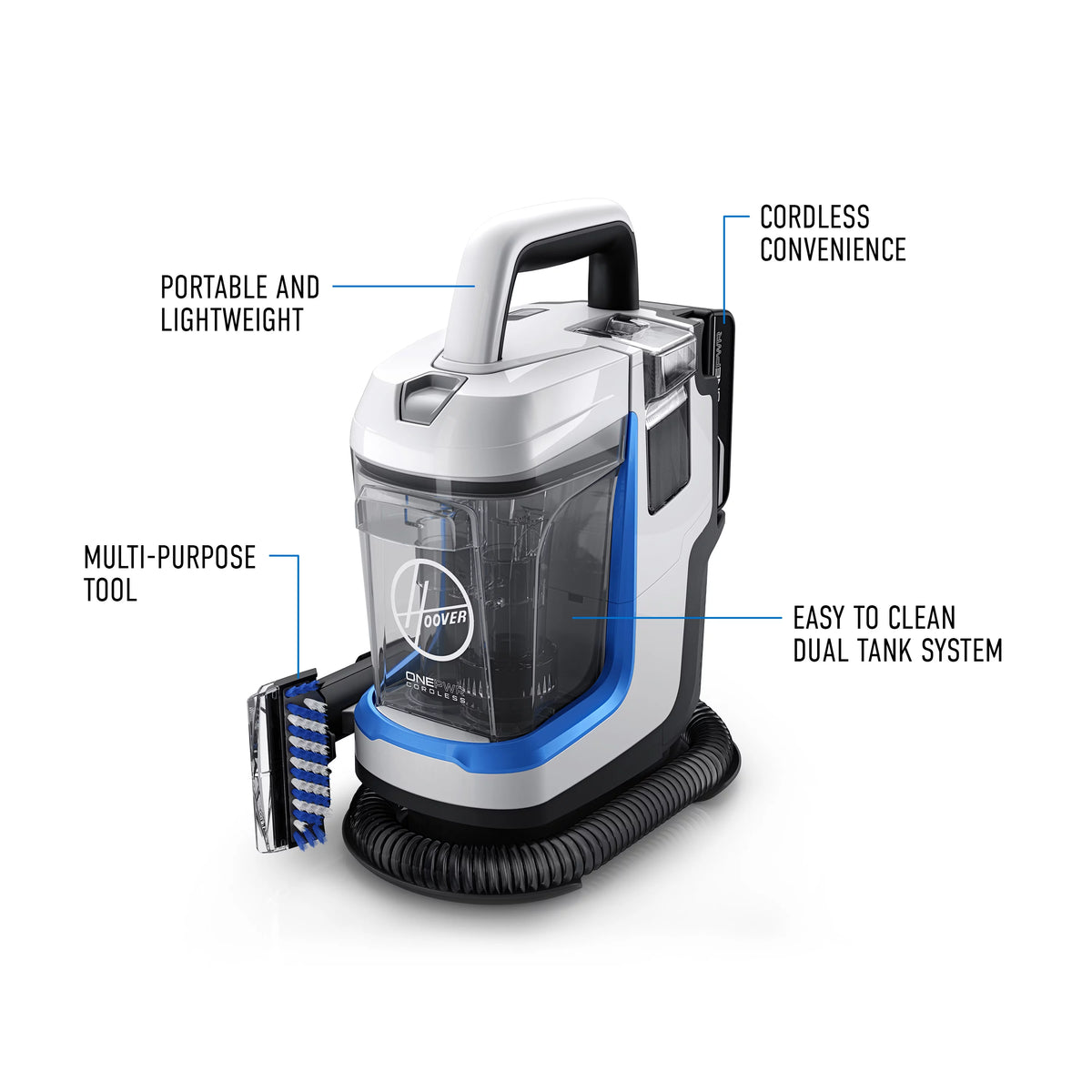 Cordless Portable Carpet Spot Cleaner Z245785