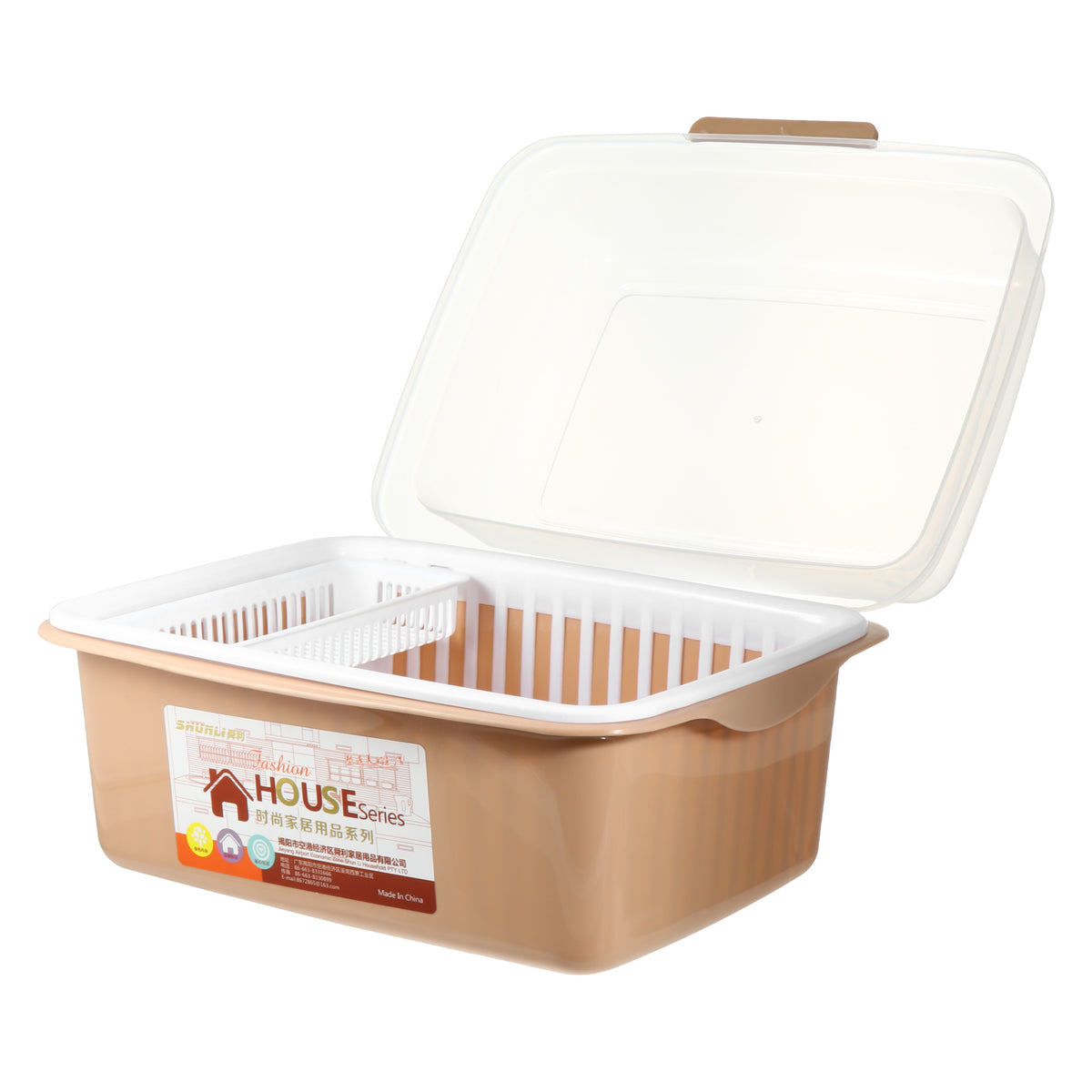 Plastic Milk Bottle Draining Box Tableware Storage Rack P643