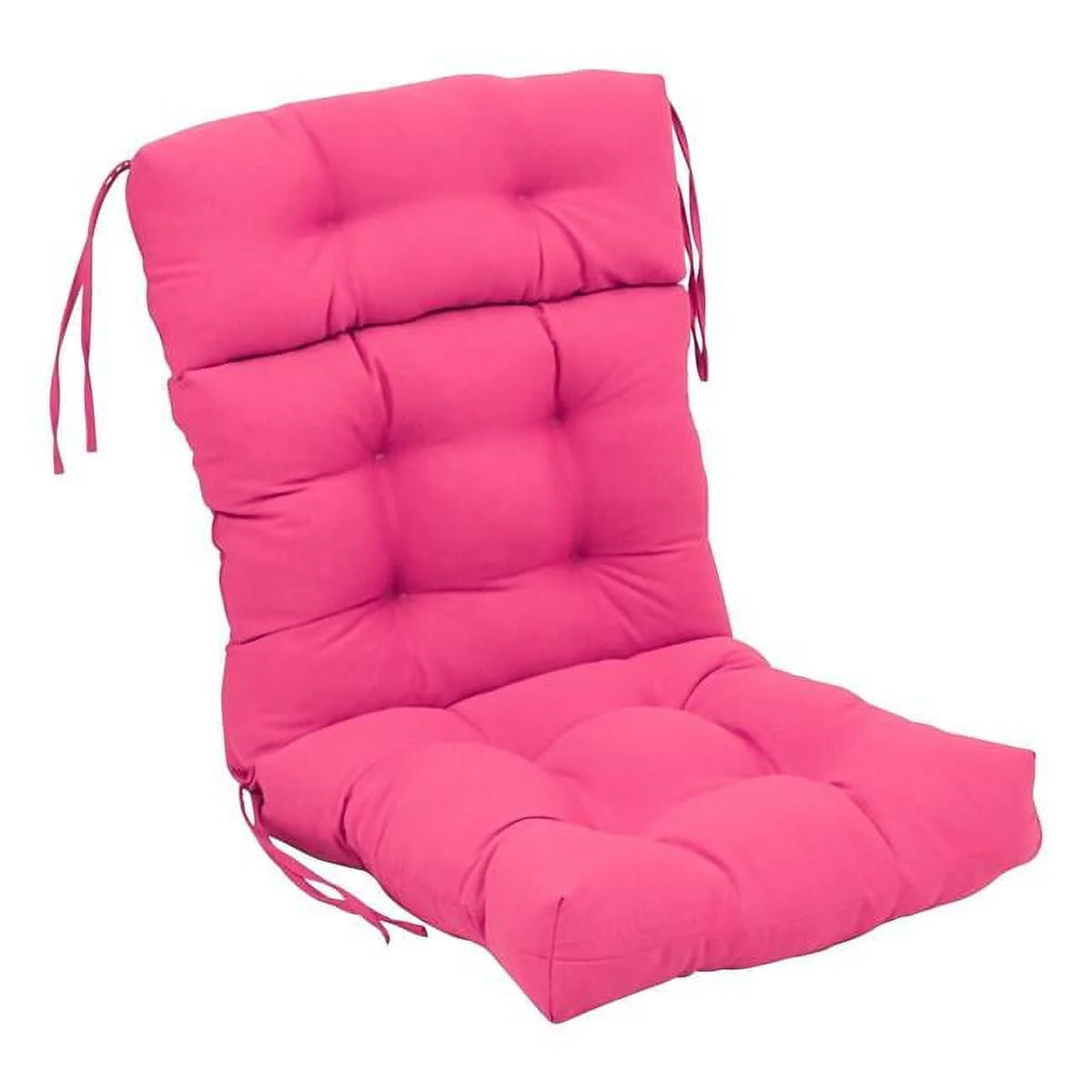 18-inch by 38-inch Solid Twill Tufted Chair Cushion G666491