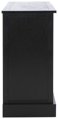 Black 6 Drawer Storage Unit A440