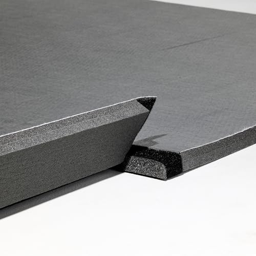 10'x10'x1.25" Black Tatami Martial Arts Mat R220