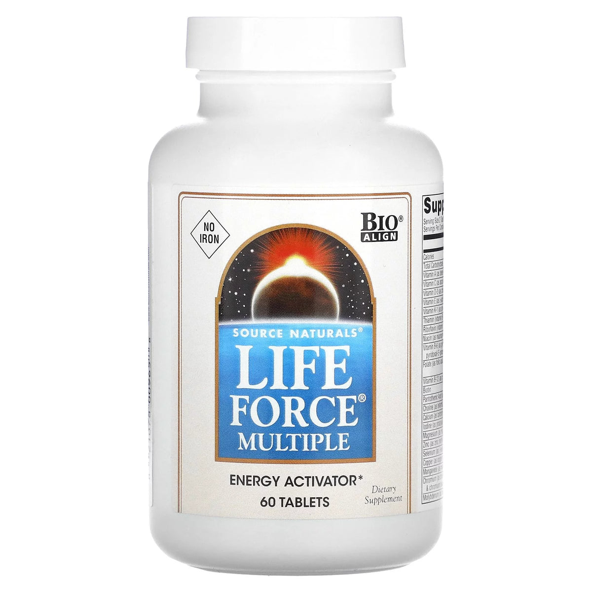 Multiple No Iron 60 Tablets T5967