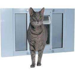 Aluminum Sash Pet Door B410387