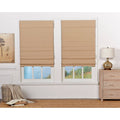 Khaki Insulating Cordless Roman Shade 51 x 72 Q529