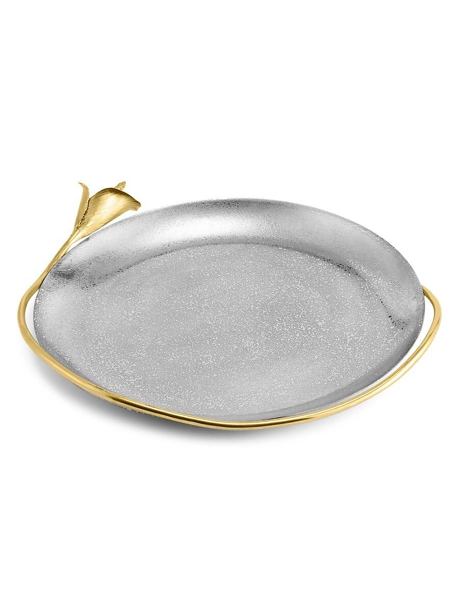 Calla Lily Round Plate O494