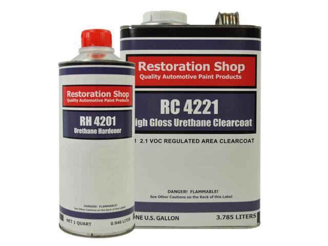 Viper Blue Pearl Gallon Urethane Basecoat Clearcoat Car Paint Kit D935