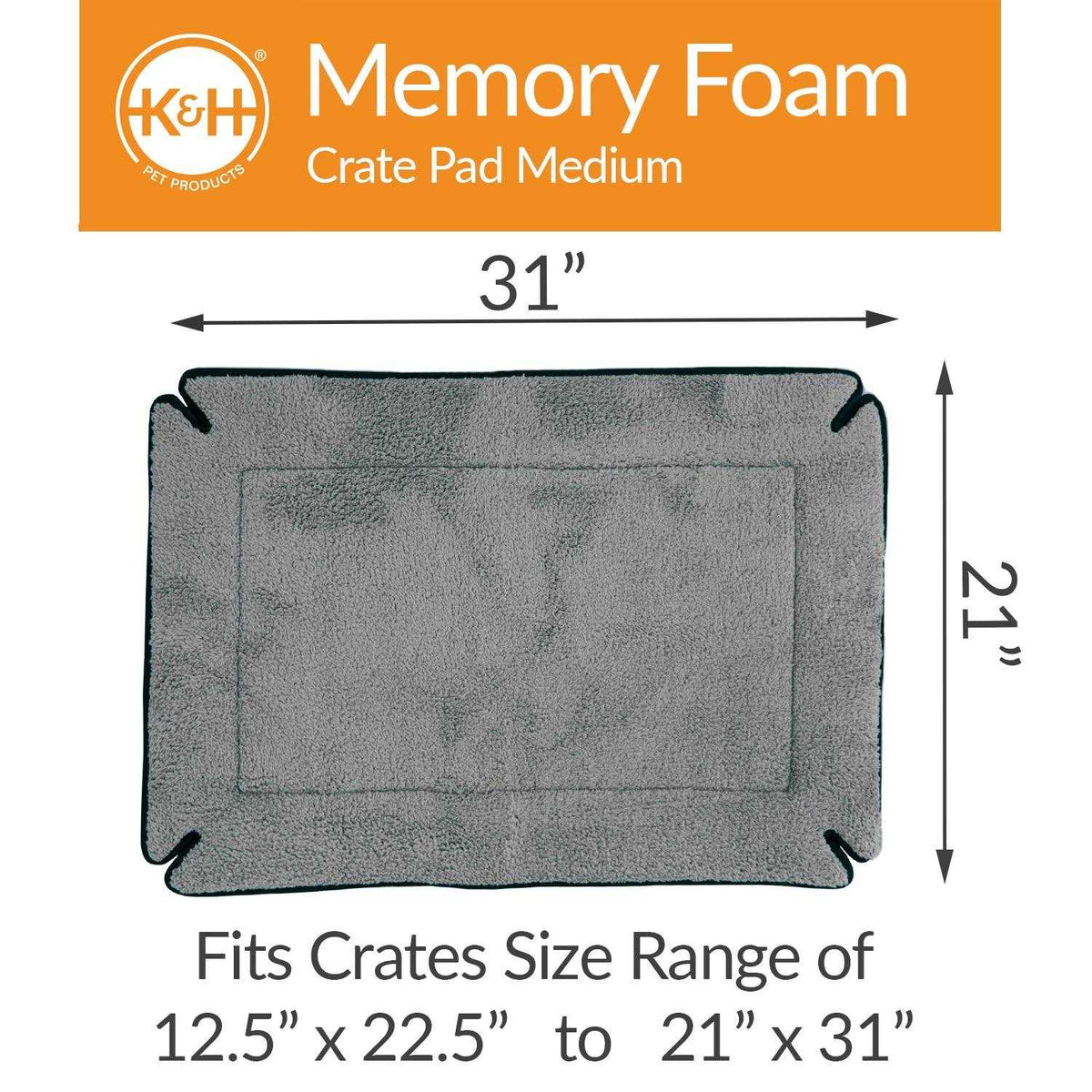 Memory Foam Crate Pad G56085