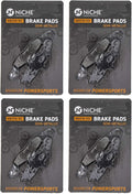 Brake Pad Set Front Semi-Metallic 4 Pack E88972