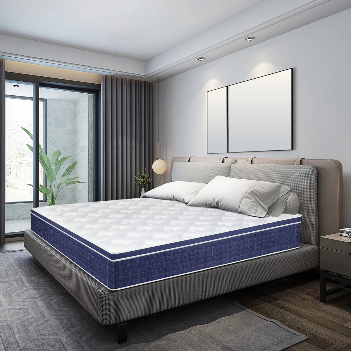 14 inch Hybrid Queen Mattress B19463