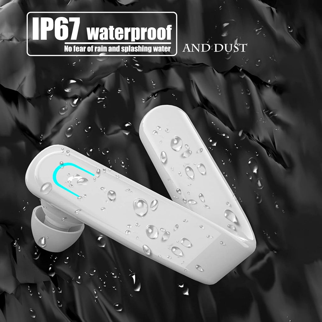 Bluetooth Headset with Mic Noise Canceling Hands-Free D7567
