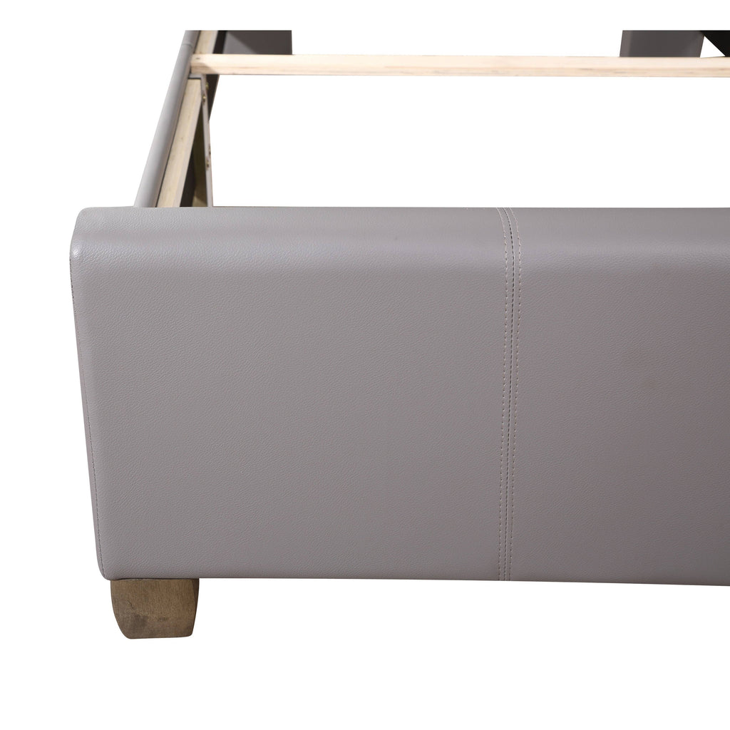 Twin Bed Light Grey B7617