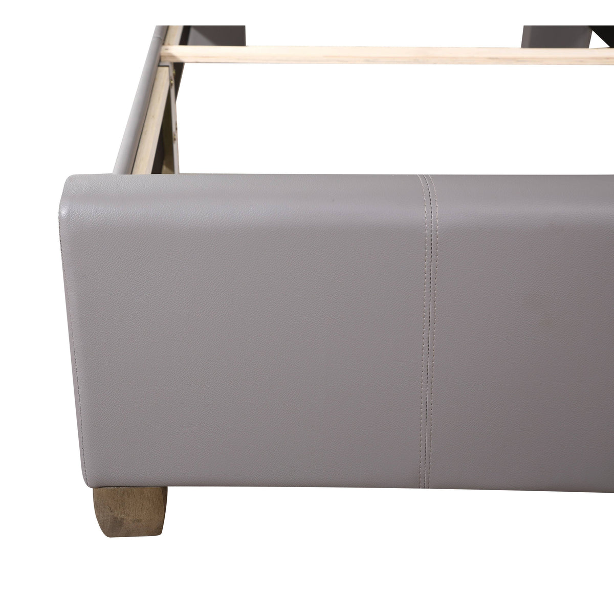Twin Bed Light Grey B7617