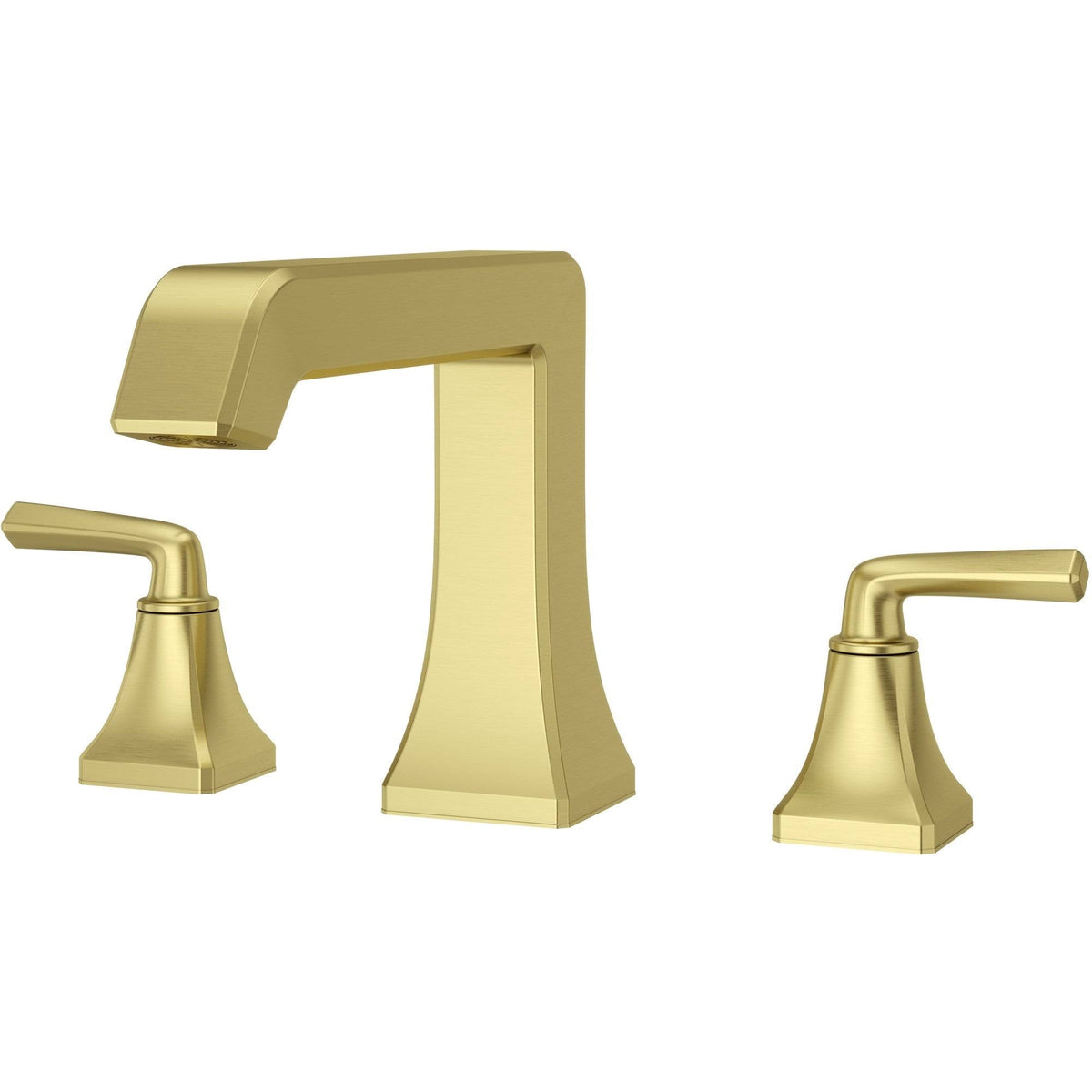 Polished Nickel Roman Tub Filler Faucet Double Handle C6997