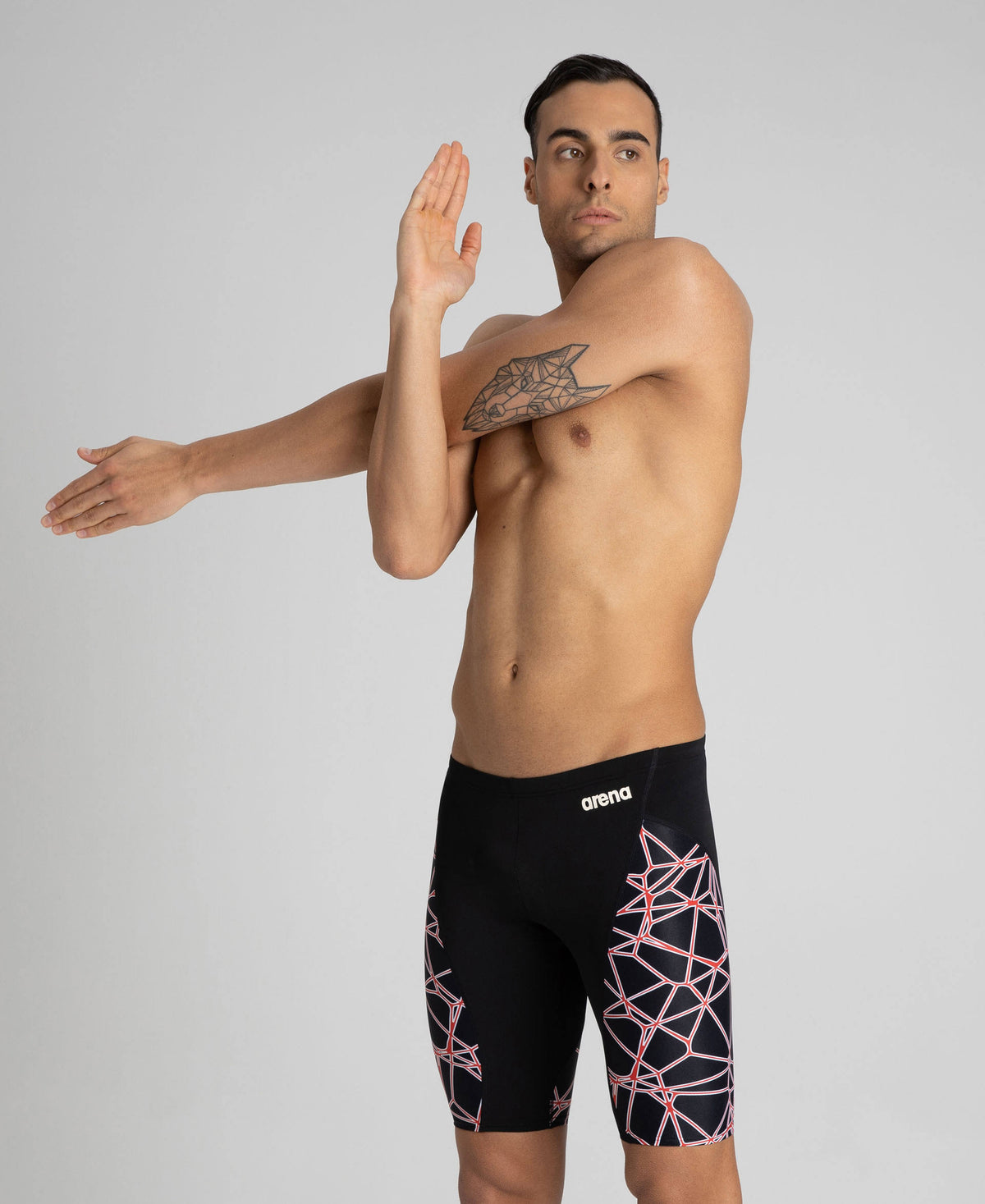 Black-Red Jammer T73152