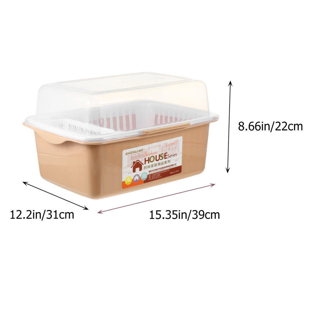 Plastic Milk Bottle Draining Box Tableware Storage Rack P643