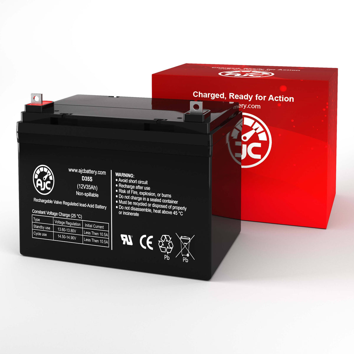 12V 35Ah UPS Replacement Battery T196634