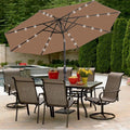 10 ft Patio Umbrella with Crank Lift System H137073