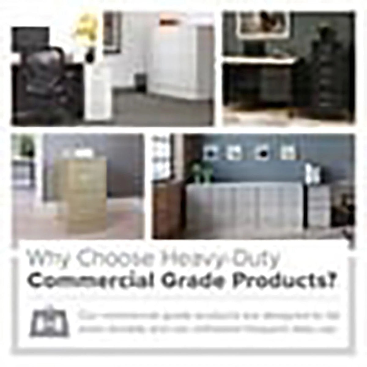 22" 4-Drawer Metal Vertical File Cabinet in Black Z3614