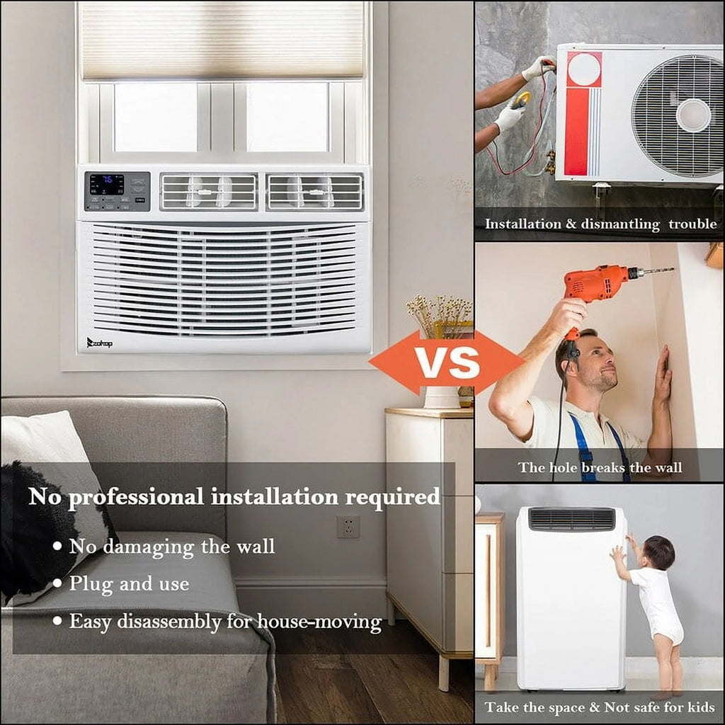 8000BTU Portable Window Air Conditioner Z261440