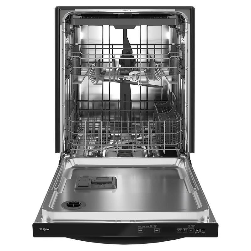 Black Stainless Built-In Tall Tub Dishwasher with Third Level Rack C574542
