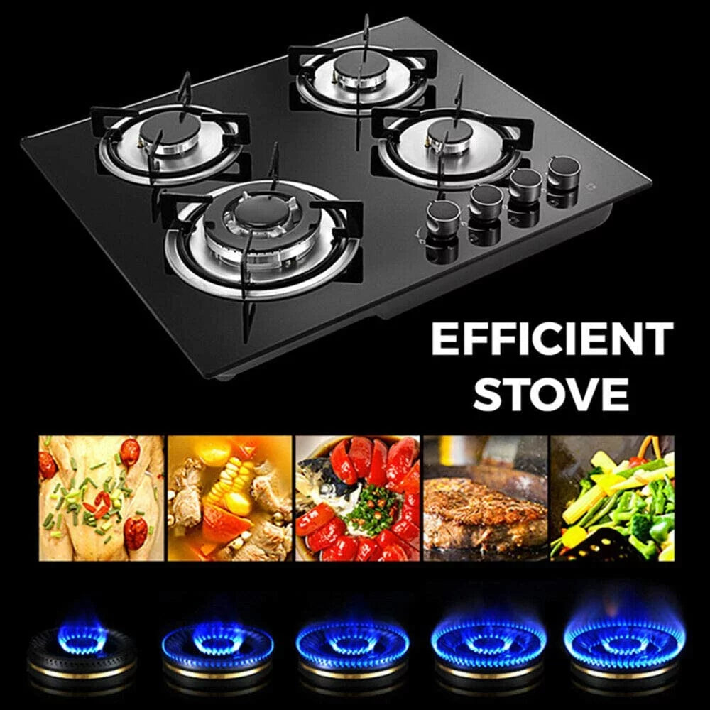 23" 4 Burners Built-in Gas Cooktop D536