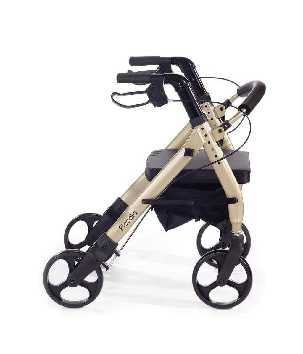 Heavy Duty Rollator Walker with 15 Wide Seat M75358