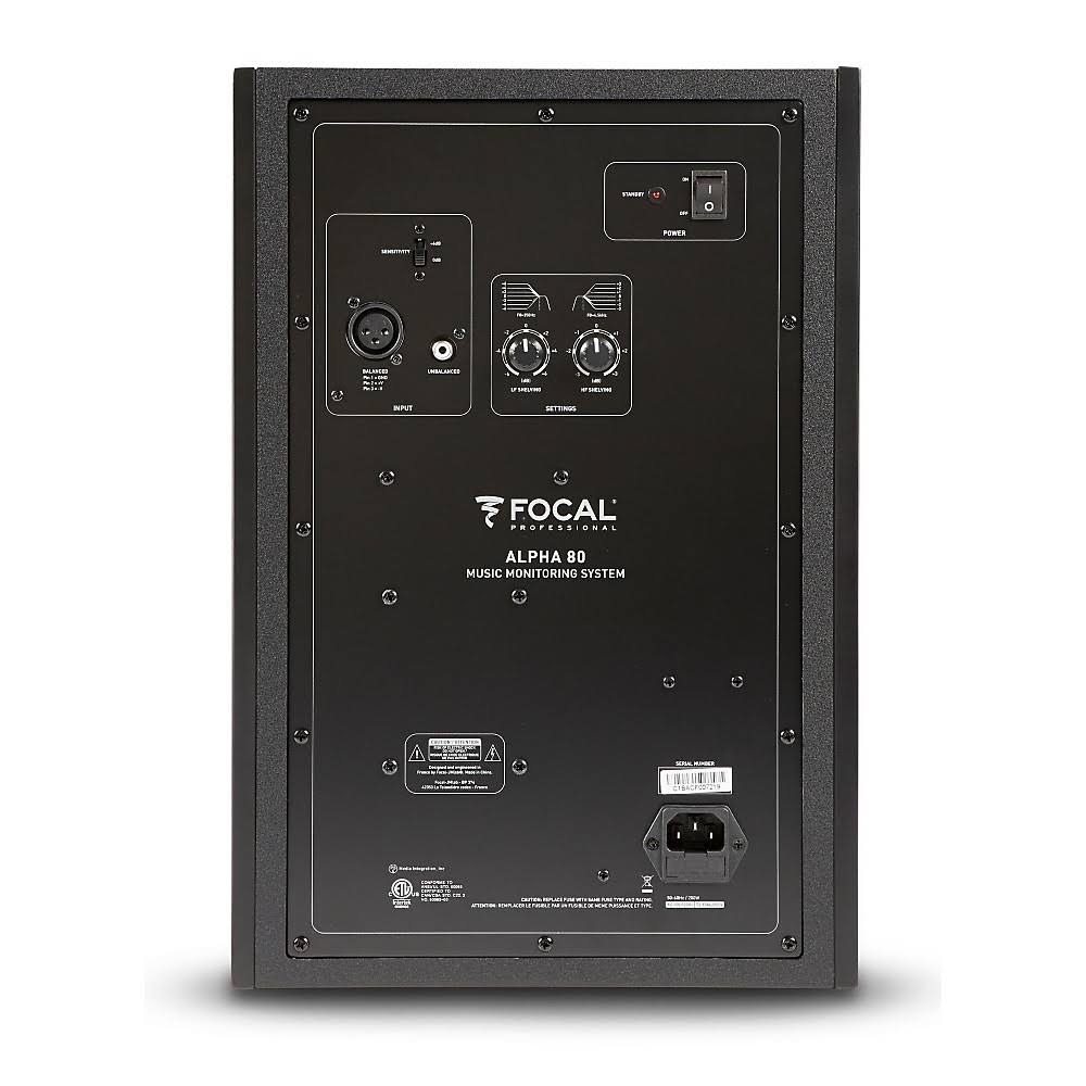 Alpha 80 Powered Studio Monitor F837