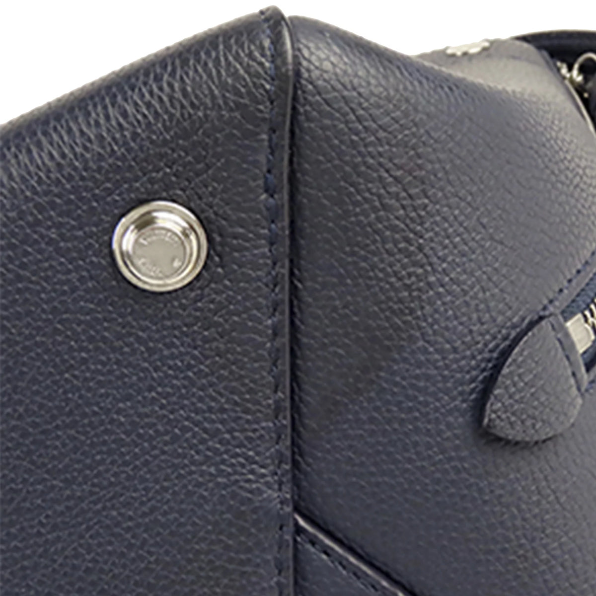 Blue Calf Leather Satchel I28908