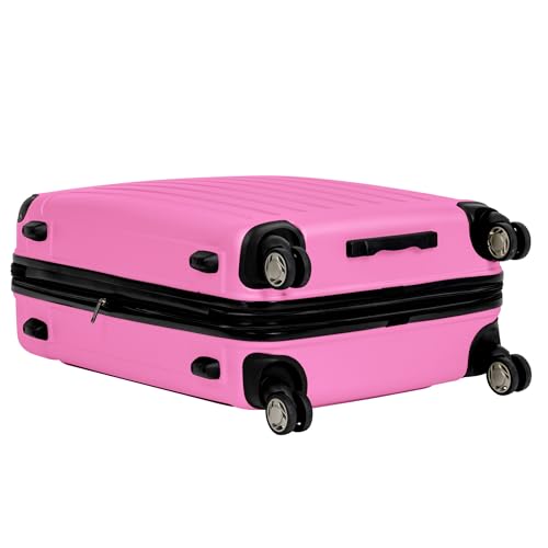 Navy Blue 20-Inch Expandable Hardside Spinner Suitcase Y2640
