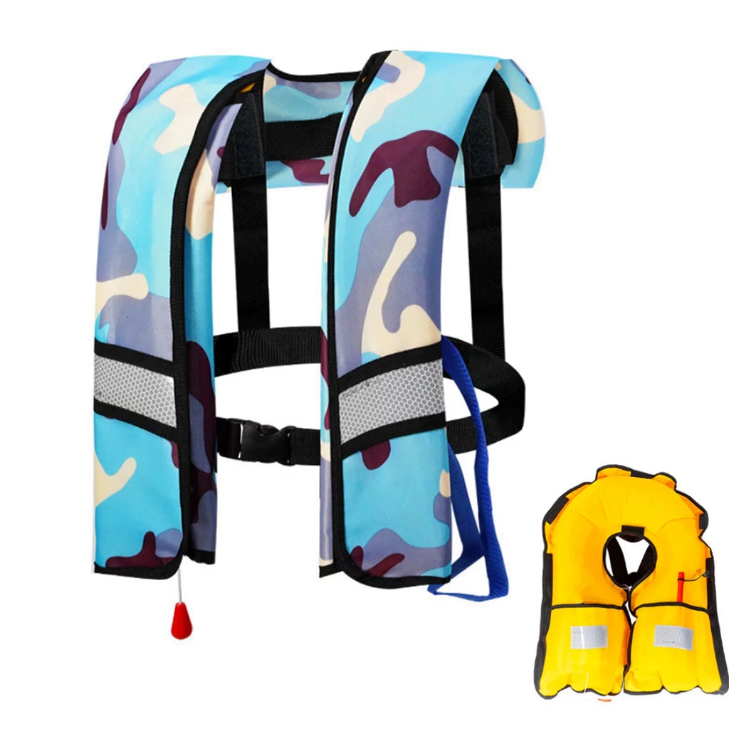 2 Pack Automatic Inflatable Life Jacket with Whistle F9756