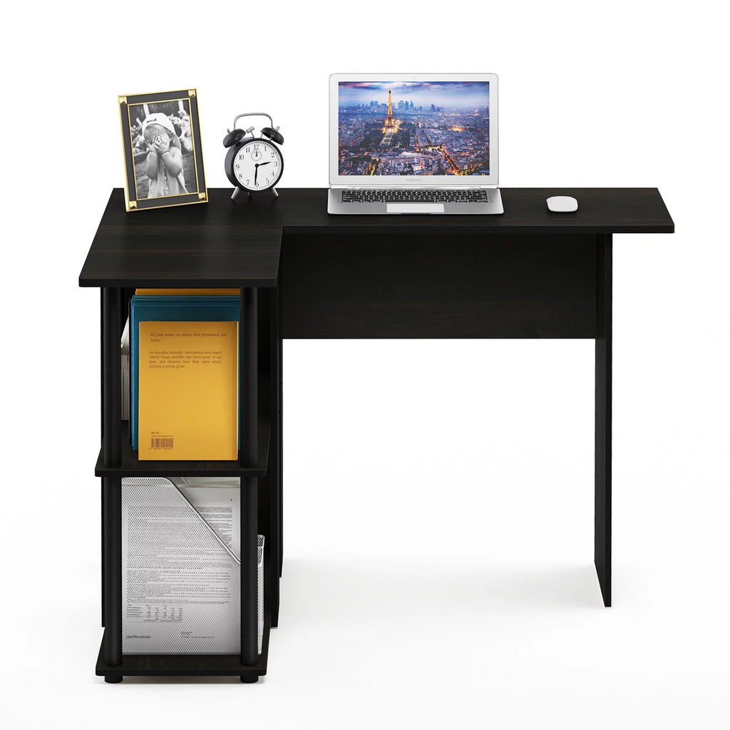 L-Shape Desk with Bookshelf X2934