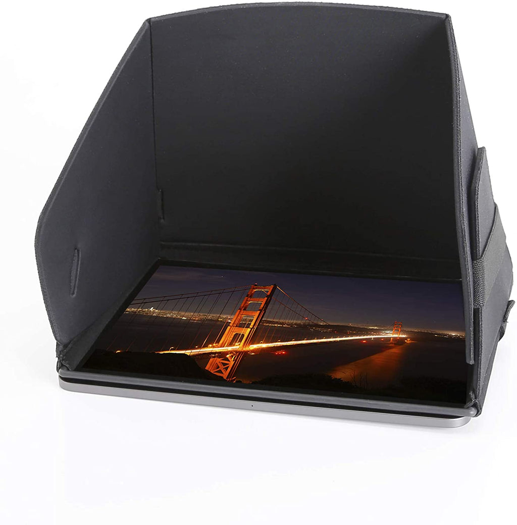 Collapsible Molded iPad 10.2" Sun Shade and Privacy Hood Z921