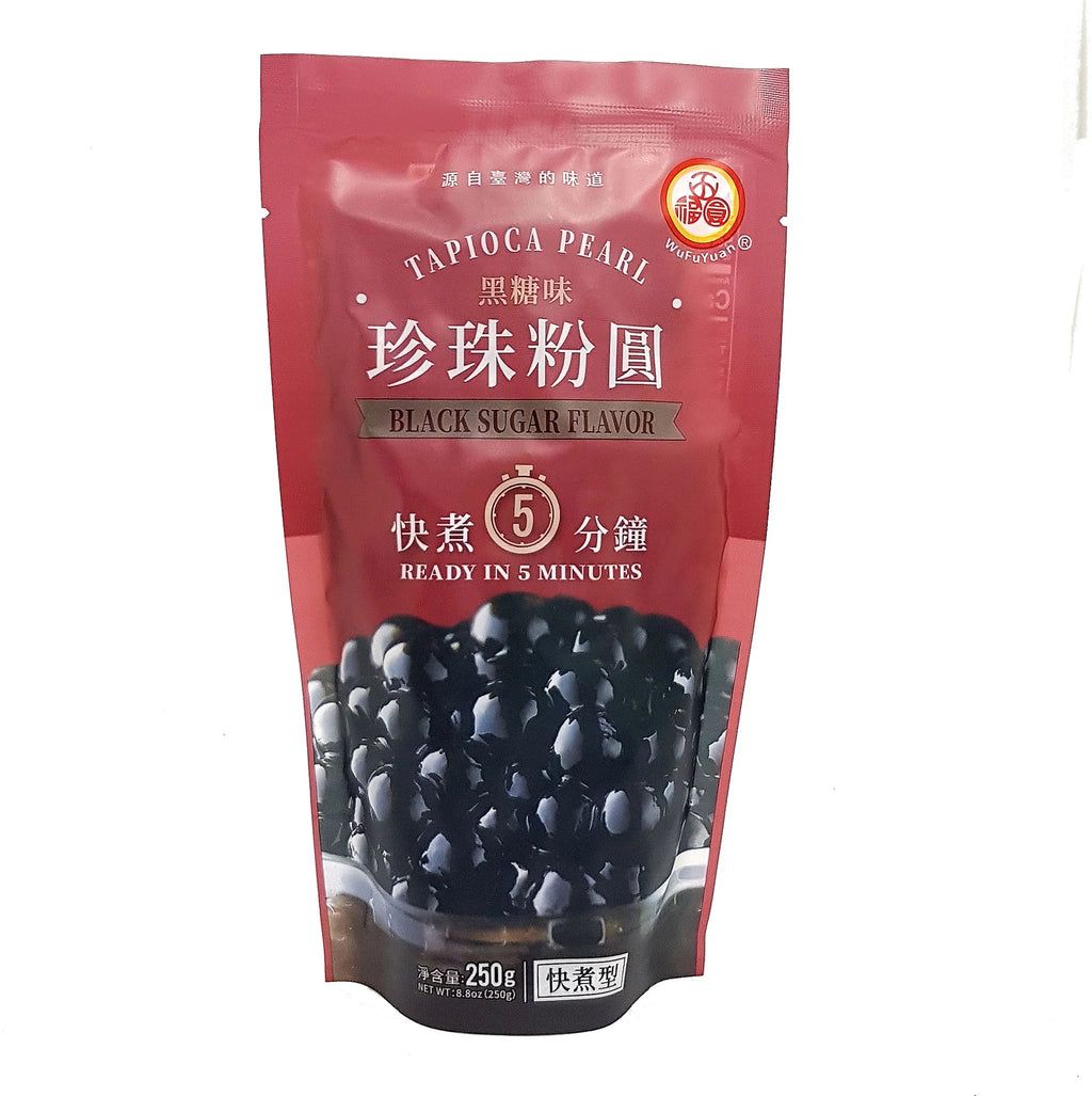 Milk Tea Bubble Tea Kit with Black Boba Tapioca Pearl and 10 Straws K897349