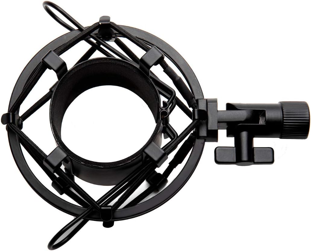USB Microphone with Boom Arm, Shock Mount and Pop Filter (5 Items) O557
