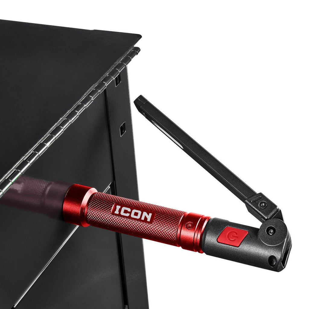 800 Lumen LED Rechargeable Magnetic Handheld Foldable Slim Bar Work Light D96477
