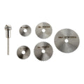 High Speed Steel Rotary Saw Blade Set, 6 Piece P220445