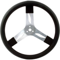 15in Steering Wheel Alum Black L186078