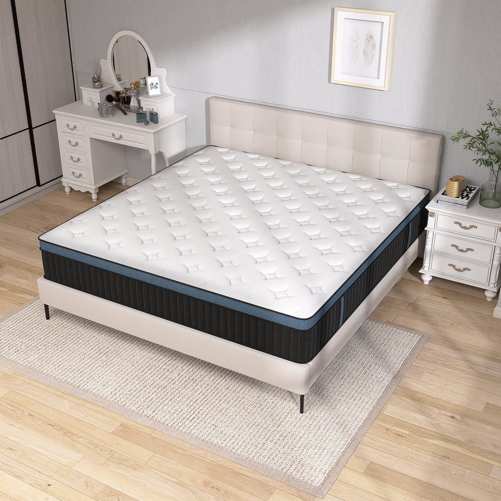 Queen 12 inch Hybrid Mattress Y1722