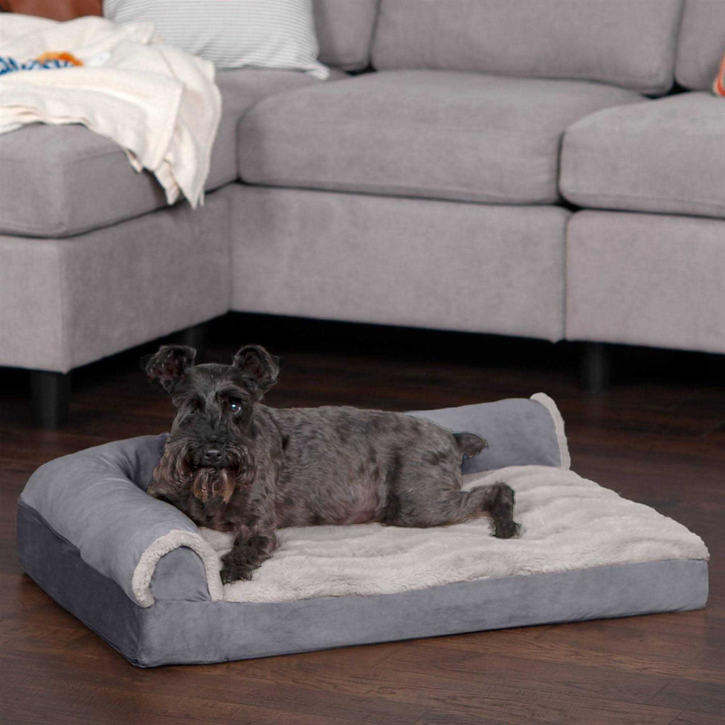 Velvet Chaise Lounge Dog Bed Z67536
